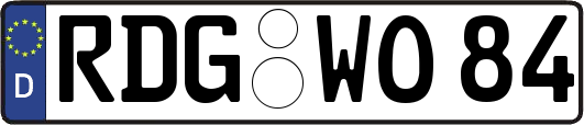 RDG-WO84