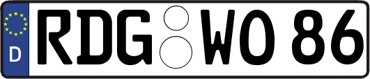 RDG-WO86
