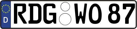 RDG-WO87