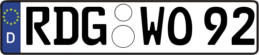 RDG-WO92