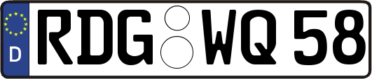 RDG-WQ58