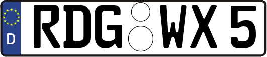 RDG-WX5