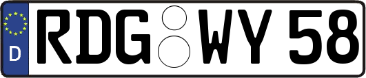 RDG-WY58