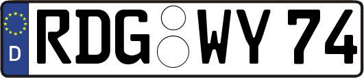 RDG-WY74
