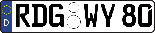 RDG-WY80