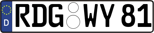 RDG-WY81