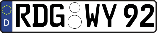 RDG-WY92