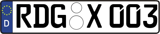 RDG-X003