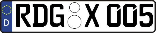 RDG-X005