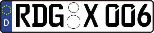 RDG-X006