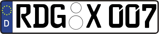 RDG-X007