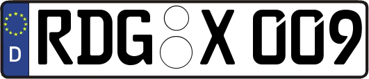 RDG-X009