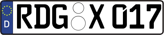 RDG-X017