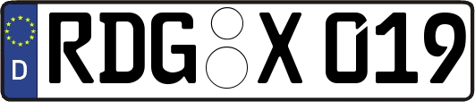 RDG-X019
