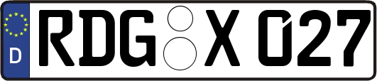 RDG-X027
