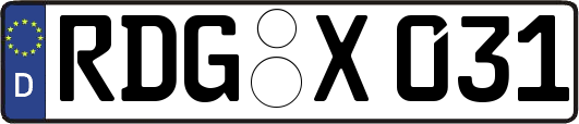RDG-X031