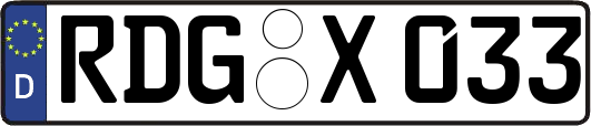 RDG-X033