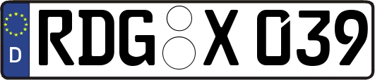 RDG-X039
