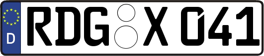 RDG-X041