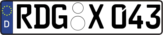 RDG-X043