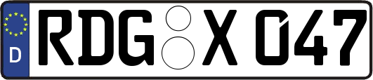 RDG-X047