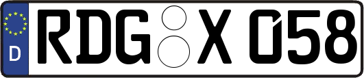 RDG-X058