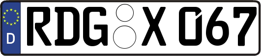 RDG-X067
