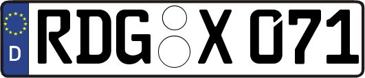 RDG-X071