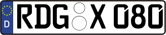 RDG-X080
