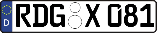 RDG-X081