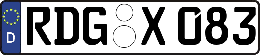 RDG-X083