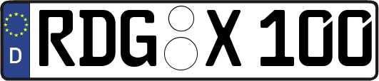 RDG-X100