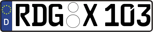 RDG-X103