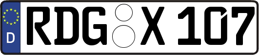 RDG-X107