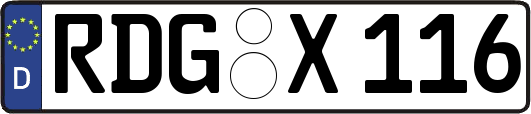 RDG-X116