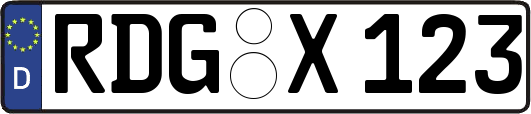 RDG-X123