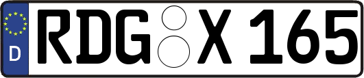 RDG-X165