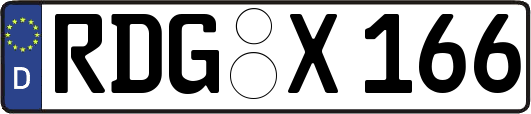 RDG-X166