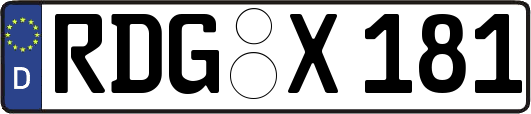 RDG-X181