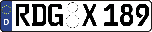 RDG-X189