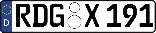 RDG-X191