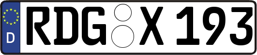 RDG-X193