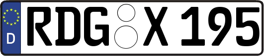 RDG-X195
