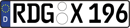 RDG-X196