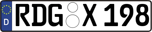 RDG-X198