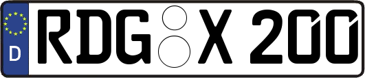 RDG-X200
