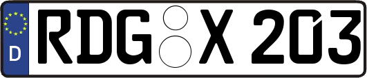 RDG-X203