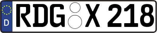 RDG-X218