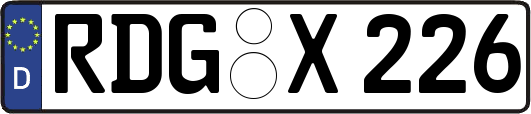 RDG-X226