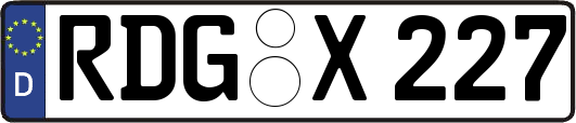RDG-X227